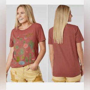 Project Karma Cacti Graphic Tee Size Small